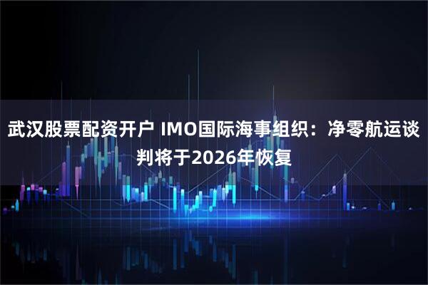 武汉股票配资开户 IMO国际海事组织：净零航运谈判将于2026年恢复